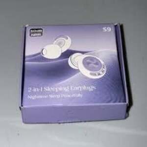 S9 2-in-1 Sleeping Earplugs 50dB NRR Noise Reduction with Case & 7 Ear Tips